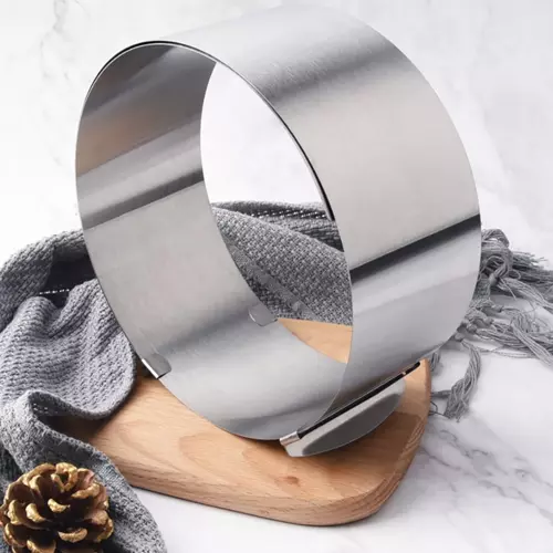 Nastaviteľná tortová forma 16–30 cm – nerezová oceľ (WNDR18909) - Image 5