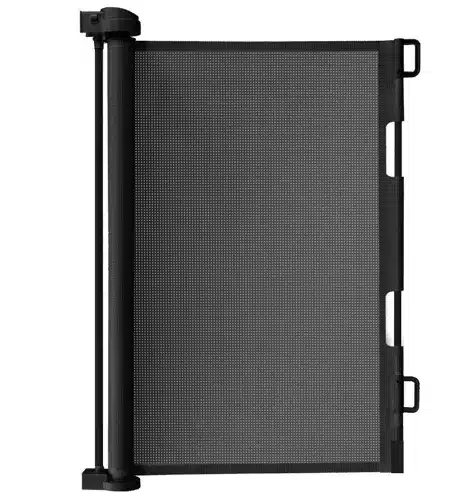 Ruhhy bezpečnostná bránka pre domáce zvieratá – čierna (WNDR19380) - Image 5