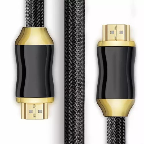 HDMI 2.1 kábel – 8K rozlíšenie, 3 metre, PVC ochranný plášť (WNDR19922) - Image 6