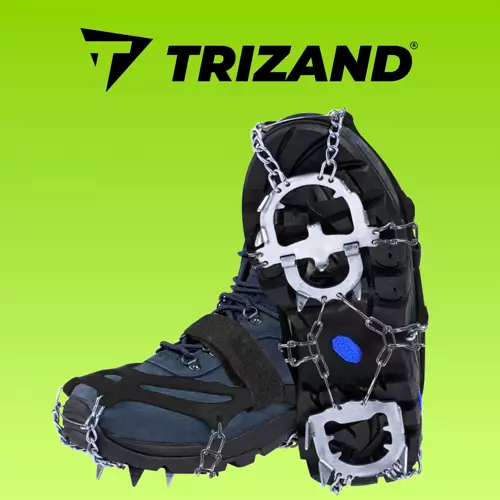 Flexibilné mačky s oceľovými hrotmi veľkosti 40-44 – bezpečnosť na snehu a ľade (WNDR20309) - Image 3