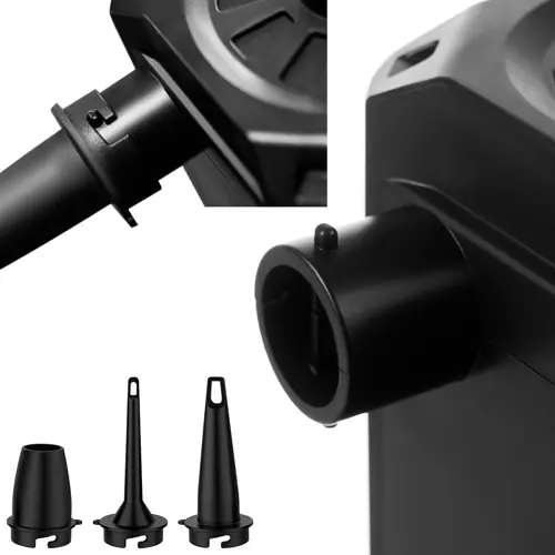 Bezdrôtová nafukovacia pumpa s batériou – univerzálna pre matrace, lopty a bazény (WNDR20790) - Image 9