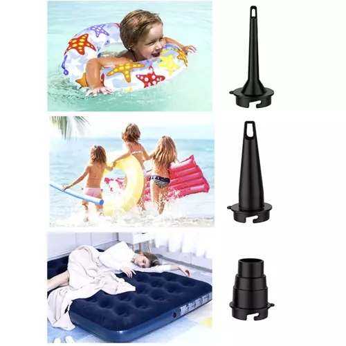 Bezdrôtová nafukovacia pumpa s batériou – univerzálna pre matrace, lopty a bazény (WNDR20790) - Image 7