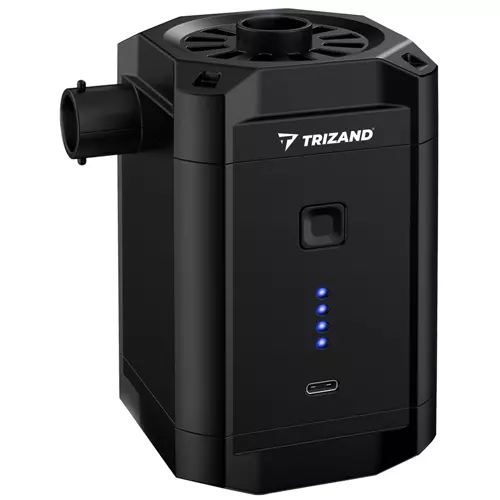 Bezdrôtová nafukovacia pumpa s batériou – univerzálna pre matrace, lopty a bazény (WNDR20790) - Image 5