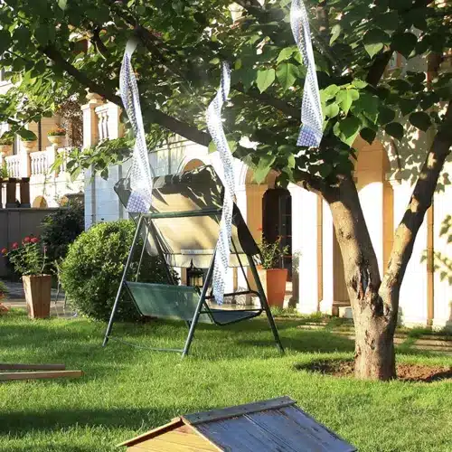 Reflexná ochranná páska proti vtákom s holografickým efektom – 50 m (WNDR21042) - Image 7