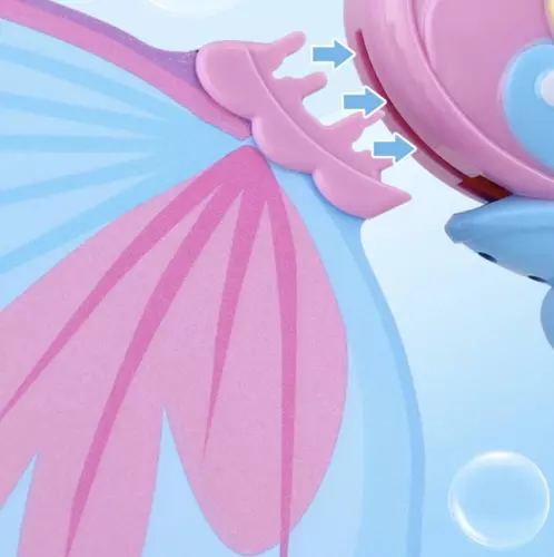 Stroj na bublinky v tvare motýľa Kruzzel – kúzelná zábava pre každú oslavu (WNDR16545) - Image 8