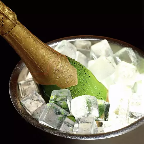 Dvojstenný nerezový vedierko na ľad – 1,3 l s viečkom, sitkom, kliešťami a lyžicou (WNDR21159) - Image 9