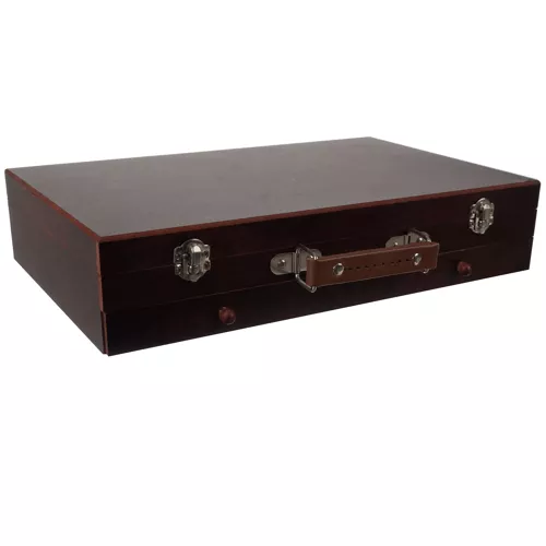 129-dielna súprava na kreslenie a maľovanie – v elegantnom drevenom kufríku (WNDR21644) - Image 4