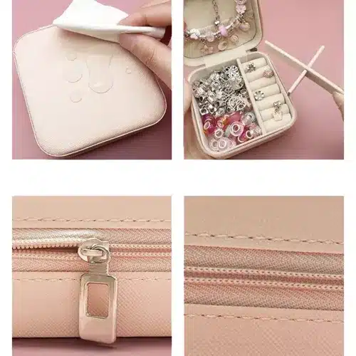 Sada na výrobu šperkov – 61 dielov s praktickou krabičkou a darčekovou taškou (WNDR22893) - Image 5