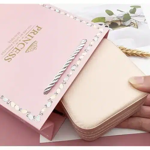 Sada na výrobu šperkov – 61 dielov s praktickou krabičkou a darčekovou taškou (WNDR22893) - Image 8