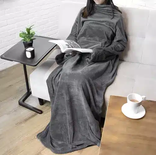 Svetlosivá vkladačka deka Ruhhy (WNDR22649) - Image 2