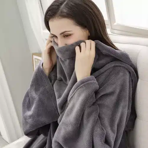 Svetlosivá vkladačka deka Ruhhy (WNDR22649) - Image 4