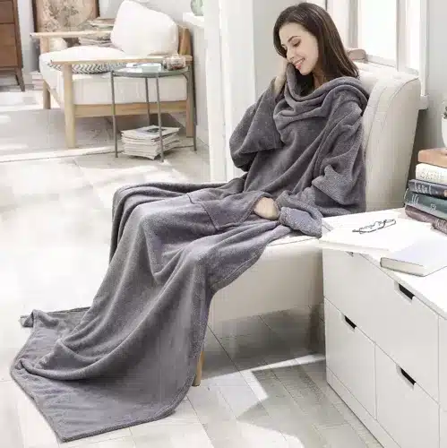 Svetlosivá vkladačka deka Ruhhy (WNDR22649) - Image 6