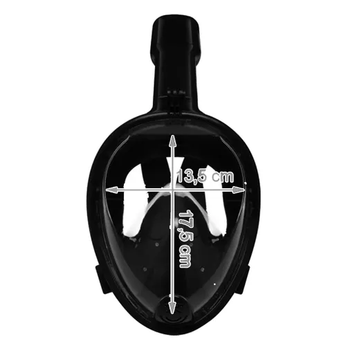 Potápačská maska S/M veľkosť – pohodlné a bezpečné dýchanie pod vodou (WNDR23469) - Image 6