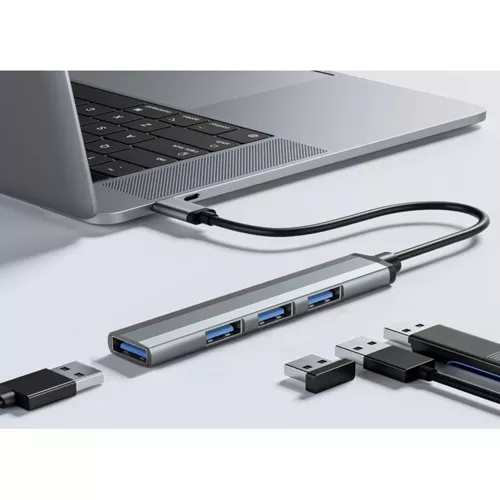 Izoxis 4-portový USB HUB – praktické a elegantné riešenie pre rozšírenie USB pripojenia (WNDR23316) - Image 9