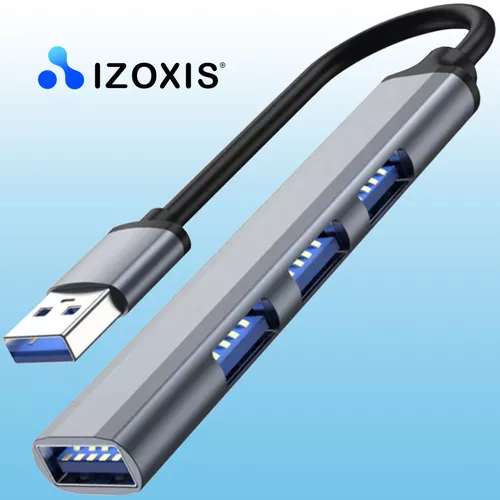 Izoxis 4-portový USB HUB – praktické a elegantné riešenie pre rozšírenie USB pripojenia (WNDR23316) - Image 6