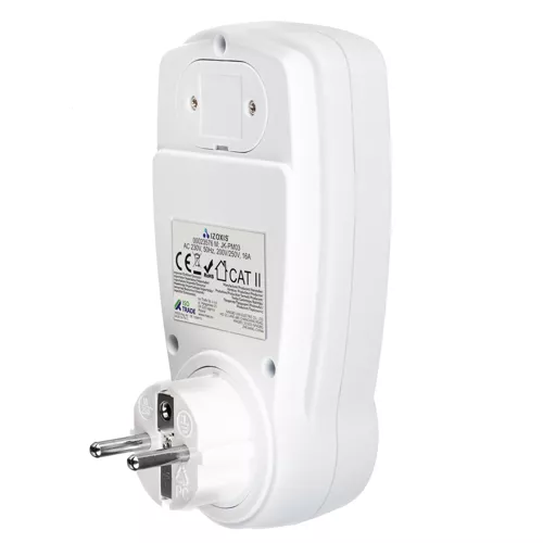 Digitálny merač energie a výkonu do zásuvky – LCD, wattmeter, úspora energie (WNDR23576) - Image 4