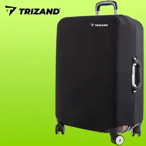 TRIZAND prémiový obal na kufor – čierny – veľkosť L (WNDR23838) - Image 6