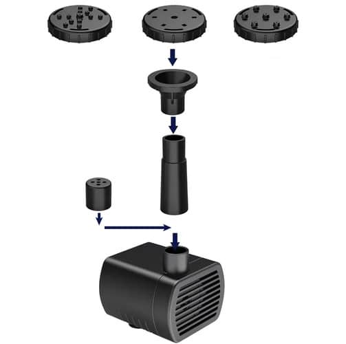 GARDLOV Solárna Fontána s 3 m Káblom – Osviežujúca Vodná Dekorácia pre Vašu Záhradu (WNDR25184) - Image 7