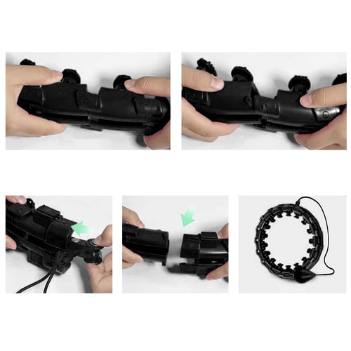 Trizand záťažový hula hoop s masážnymi bodlinkami – efektívne spaľovanie kalórií a formovanie postavy (WNDR25208) - Image 6