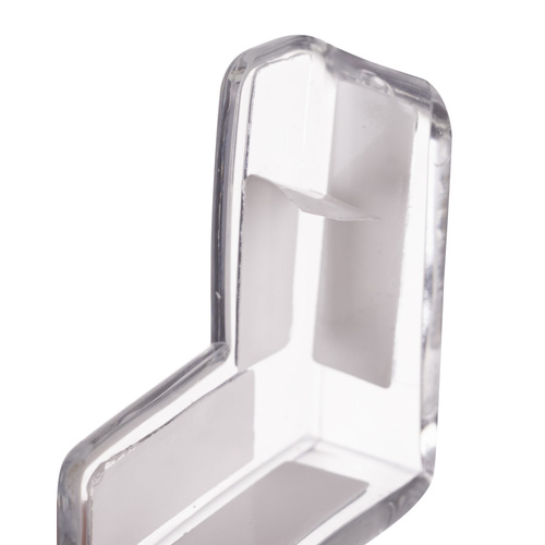 Silikónové ochranné kryty na rohy – 12 ks, priehľadné, bezpečnostná výbava pre deti (WNDR25634) - Image 3