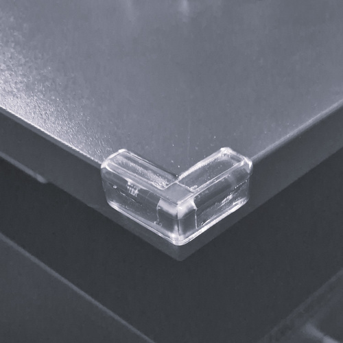 Silikónové ochranné kryty na rohy – 12 ks, priehľadné, bezpečnostná výbava pre deti (WNDR25634) - Image 5