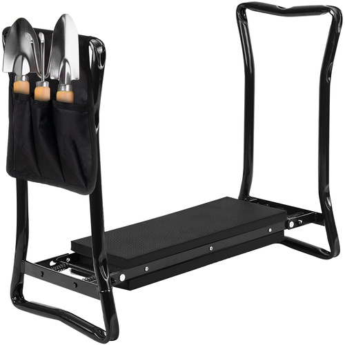 GARDLOV skladateľný záhradný kľakač a sedátko – 4 v 1 so sadou náradia a organizérom (WNDR23731) - Image 8