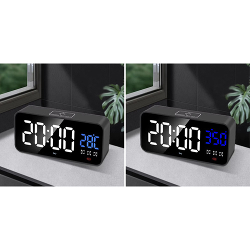 IZOXIS multifunkčný LED budík – funguje na USB aj na batériu (WNDR24736) - Image 4