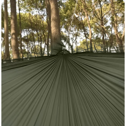 TRIZAND Turistická hojdacia sieť pre 2 osoby – so sieťkou proti hmyzu a nepremokavou plachtou (WNDR25364) - Image 4