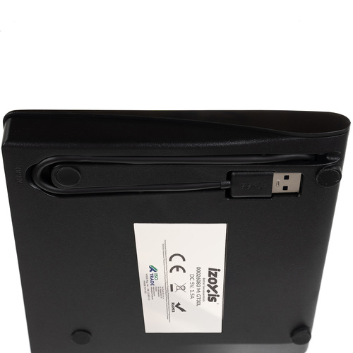 Izoxis externá USB 3.0 napaľovačka a čítačka CD/DVD – čierna (WNDR26083) - Image 7