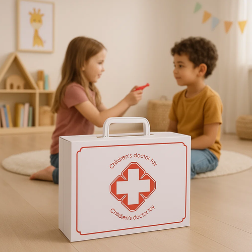 XXL detský lekársky set KRUZZEL – bezpečná hra pre malých doktorov (WNDR25115) - Image 2