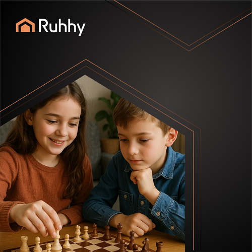 Ruhhy skladací drevený šach – ručne vyrobený z elegantného dreva buk (WNDR26038) - Image 3