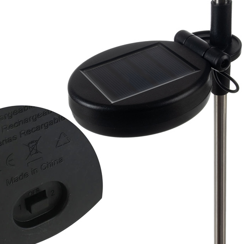 GARDLOV Solárna záhradná lampa v tvare púpavy – 2 ks, studená biela, IP65 (WNDR25477) - Image 11